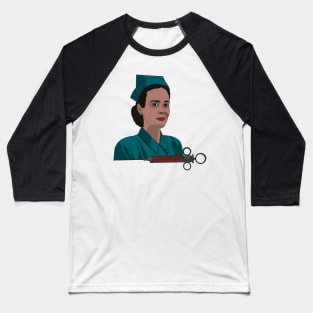 Nurse Ratched Baseball T-Shirt